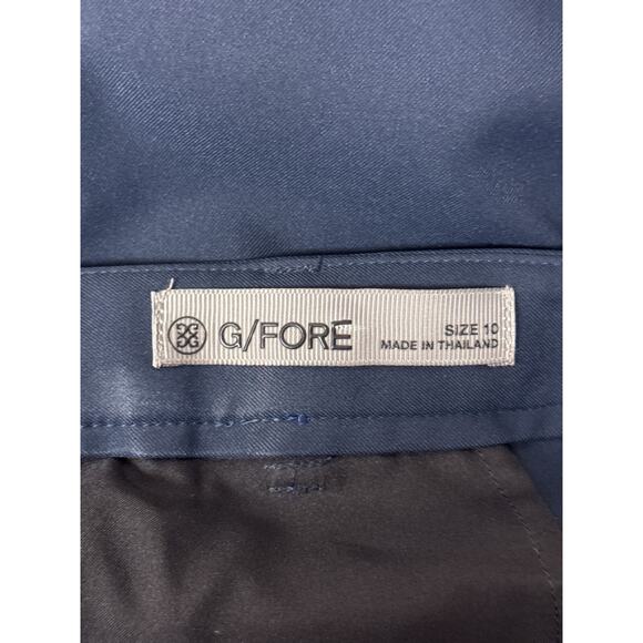G/FORE Pants 10 Womens Tux Trouser Blue Side Stripe Golf - Picture 6 of 8
